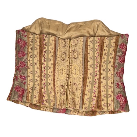 Vintage 90s tapestry bustier - Picture 4 of 7